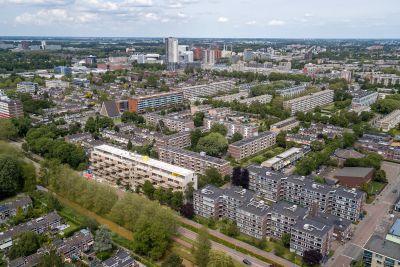 Willekeurige woonwijk Rotterdam