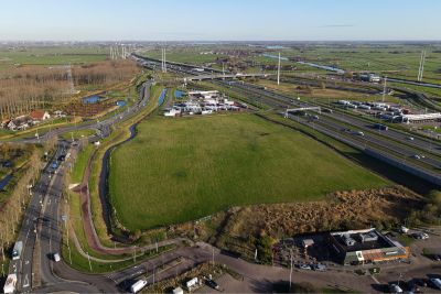 Potentieel bouwterrein t.b.v. renders in opdracht van de ontwikkelaar.